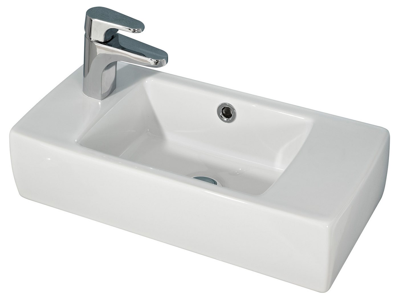 PELIPAL Waschbecken 50 x 12 x 25 cm (B/H/T) von PELIPAL