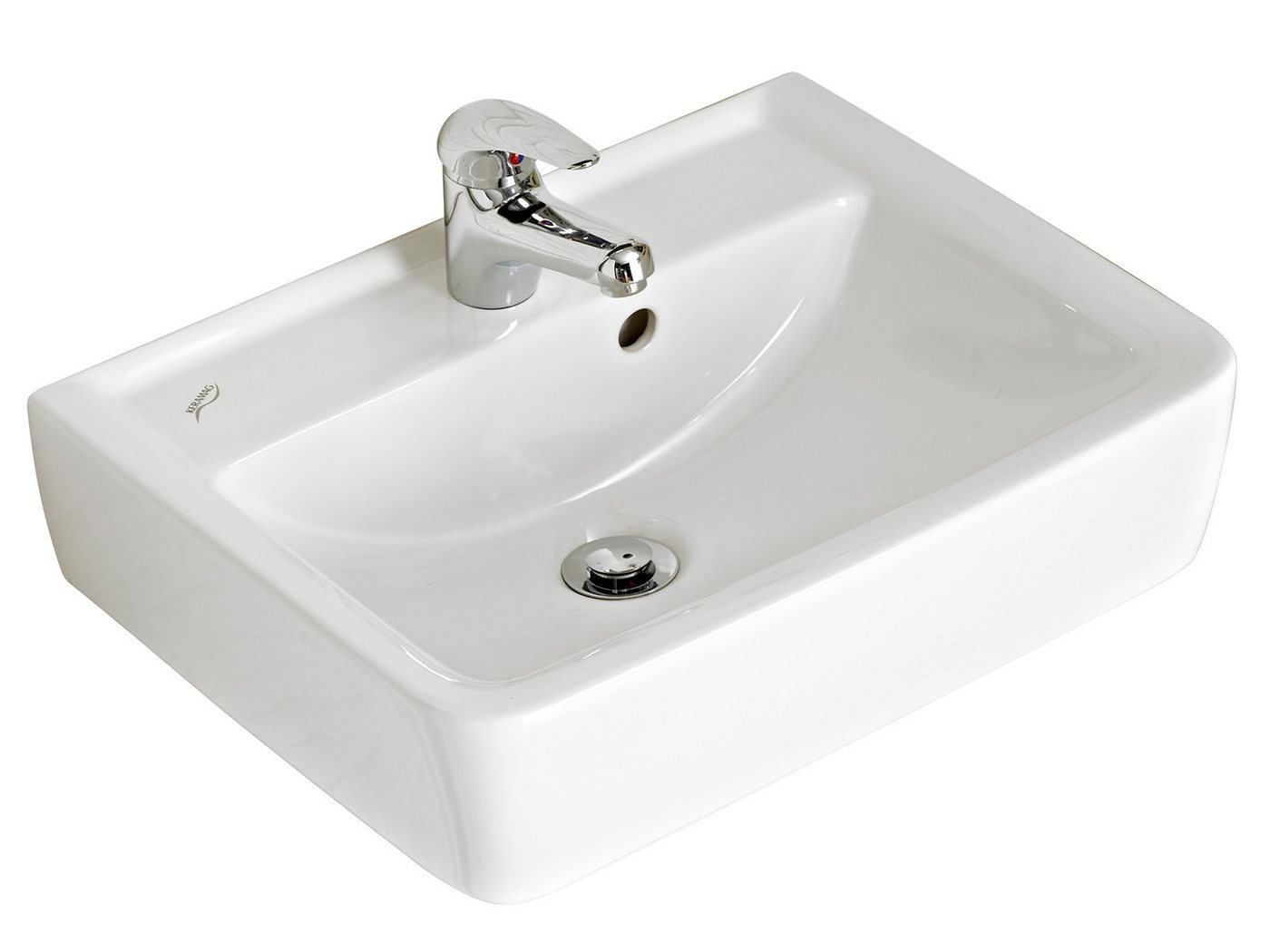 PELIPAL Waschbecken 50 x 12 x 39 cm (B/H/T) von PELIPAL