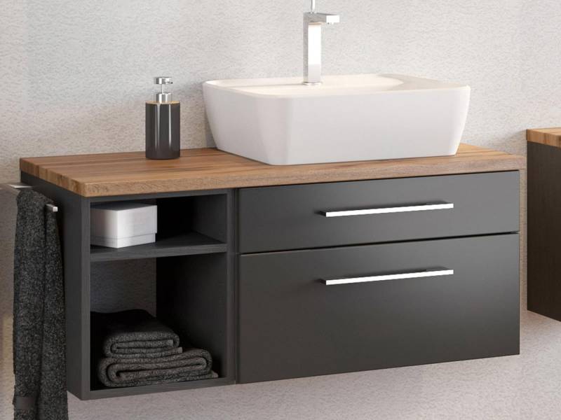 HELD MÖBEL Waschbeckenunterschrank 90 x 41 x 47 cm (B/H/T) von HELD MÖBEL