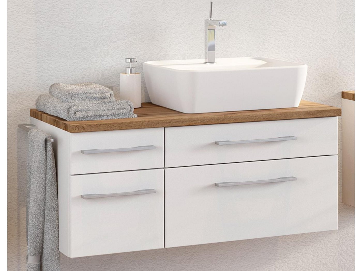 HELD MÖBEL Waschbeckenunterschrank 90 x 41 x 47 cm (B/H/T) von HELD MÖBEL