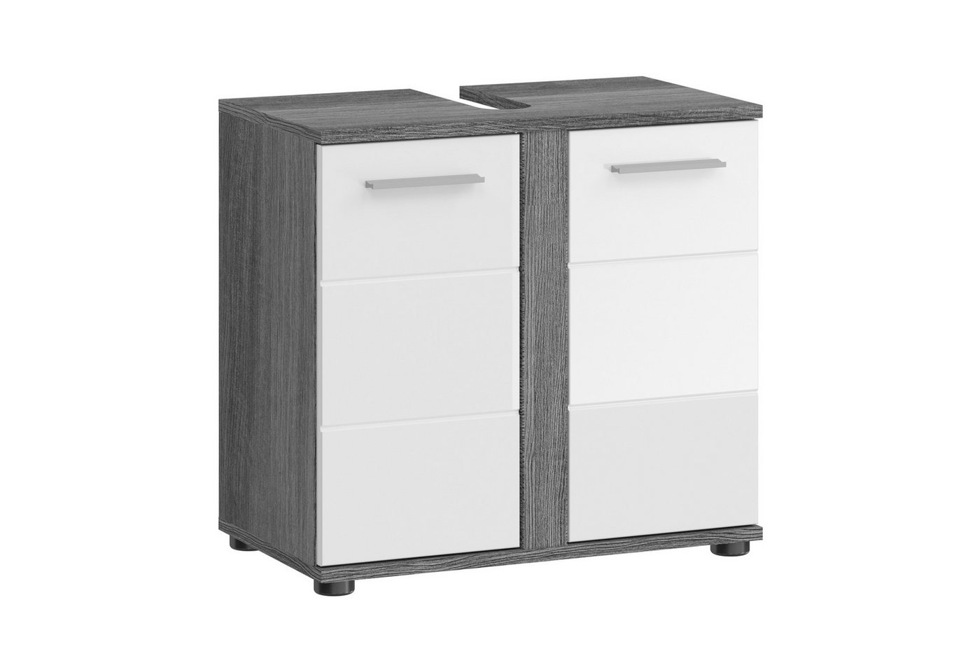 möbelando Waschbeckenunterschrank Blue Earth 60 x 57 x 34 cm (B/H/T) möbelando Waschbeckenunterschrank Blue Earth 60 x 57 x 34 cm (B/H/T) von möbelando