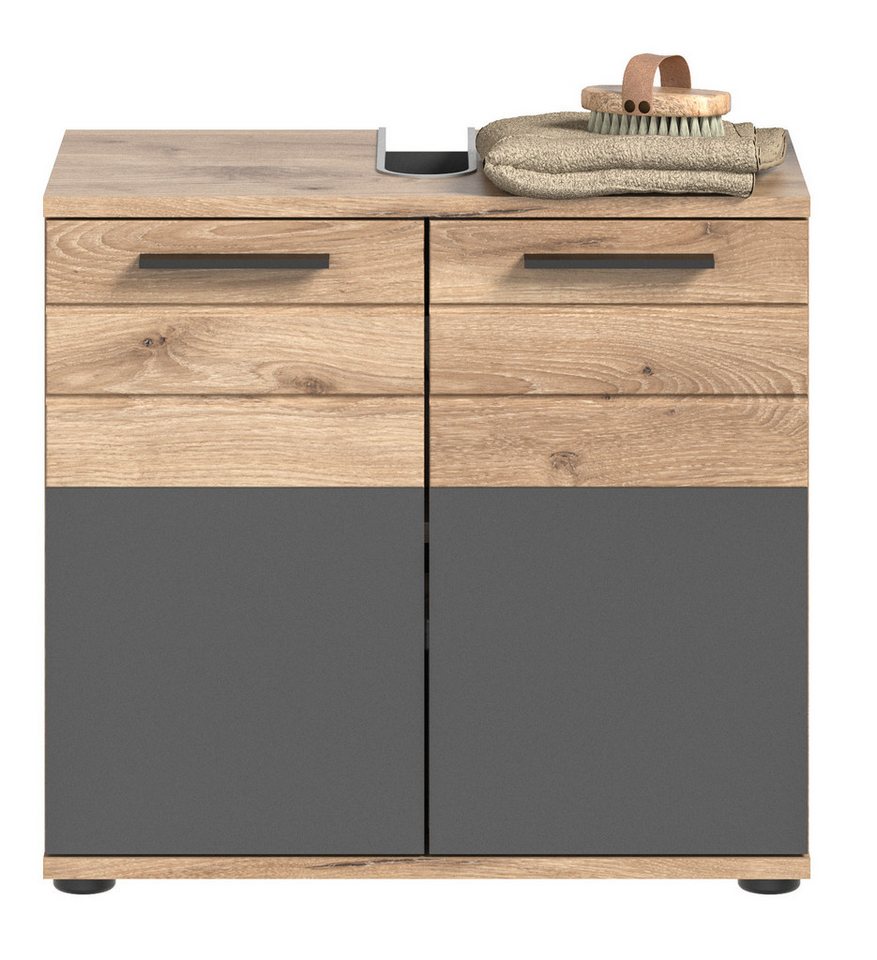 möbelando Waschbeckenunterschrank Missoula 60 x 56 x 34 cm (B/H/T) möbelando Waschbeckenunterschrank Missoula 60 x 56 x 34 cm (B/H/T) von möbelando