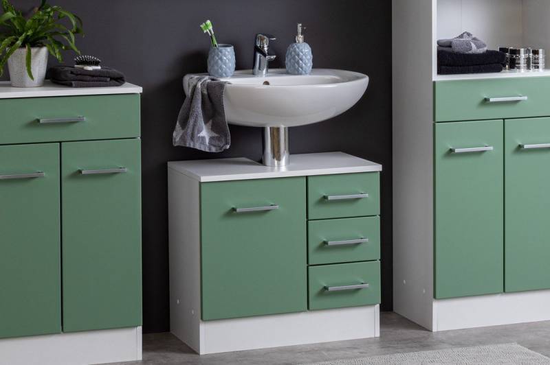 freiraum Waschbeckenunterschrank Riga 60 x 54 x 35 cm (B/H/T) von freiraum