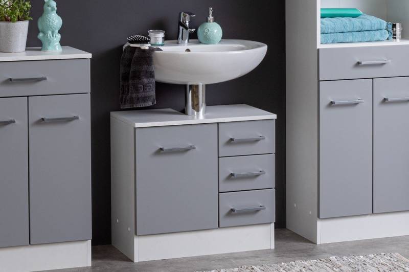 freiraum Waschbeckenunterschrank Riga 60 x 54 x 35 cm (B/H/T) von freiraum