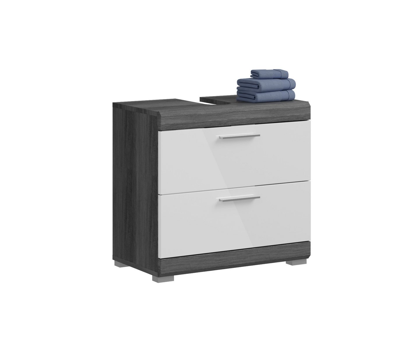 möbelando Waschbeckenunterschrank Sandusky 60 x 56 x 34 cm (B/H/T) möbelando Waschbeckenunterschrank Sandusky 60 x 56 x 34 cm (B/H/T) von möbelando