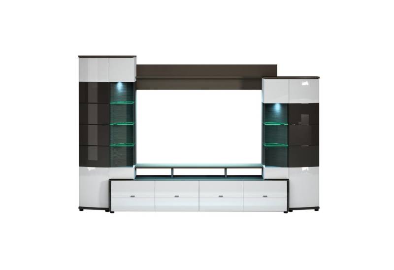 freiraum Wohnwand Trendy, 300 x 193,3 x 53,2 cm (B/H/T) von freiraum