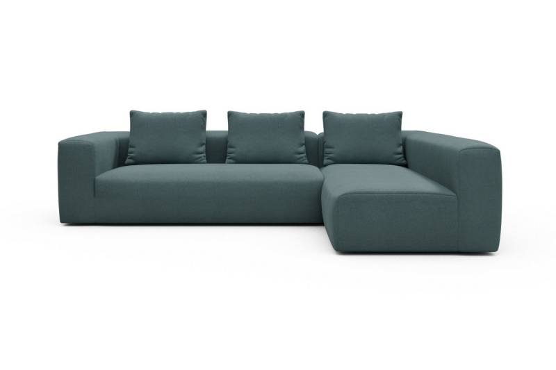 moebelfaktor Ecksofa Fred 2x 2,5-Sitzer rechts offen, Modular, tief, komfortabel, breite Armlehnen von moebelfaktor