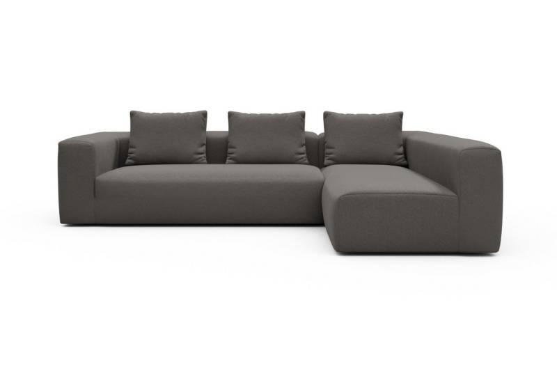 moebelfaktor Ecksofa Fred 2x 2,5-Sitzer rechts offen, Modular, tief, komfortabel, breite Armlehnen von moebelfaktor