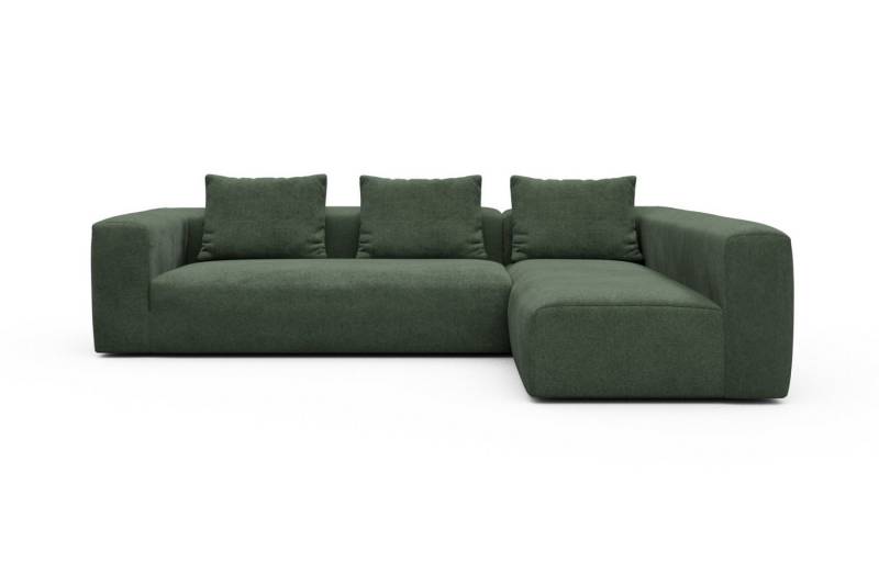 moebelfaktor Ecksofa Fred 2x 2,5-Sitzer rechts offen, Modular, tief, komfortabel, breite Armlehnen von moebelfaktor