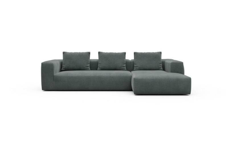 moebelfaktor Ecksofa Fred Chaiselongue rechts mit 2,5-Sitzer, Modular, tief, komfortabel, breite Armlehnen von moebelfaktor