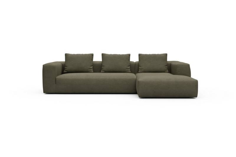 moebelfaktor Ecksofa Fred Chaiselongue rechts mit 2,5-Sitzer, Modular, tief, komfortabel, breite Armlehnen von moebelfaktor