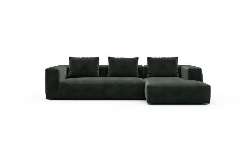 moebelfaktor Ecksofa Fred Chaiselongue rechts mit 2,5-Sitzer, Modular, tief, komfortabel, breite Armlehnen von moebelfaktor