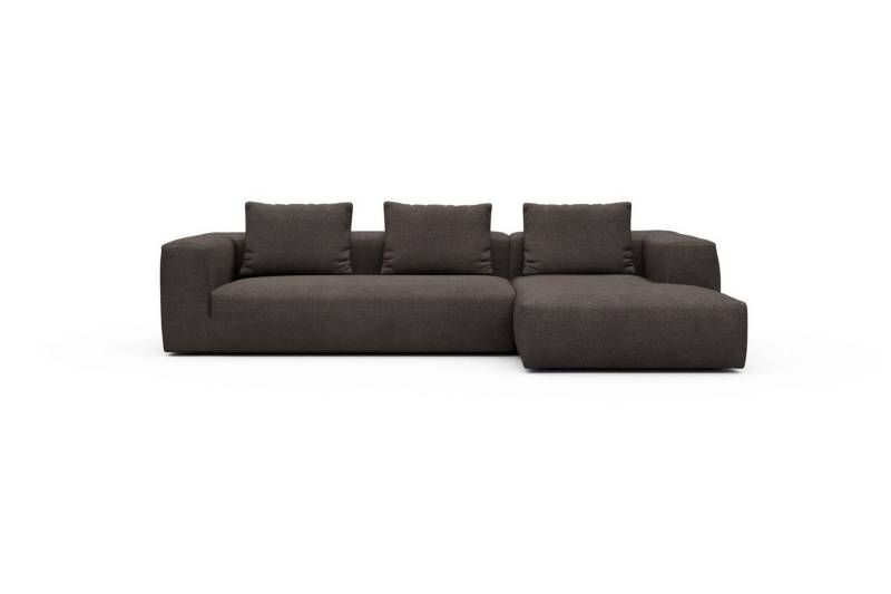 moebelfaktor Ecksofa Fred Chaiselongue rechts mit 2,5-Sitzer, Modular, tief, komfortabel, breite Armlehnen von moebelfaktor