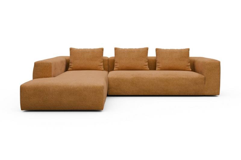 moebelfaktor Ecksofa Fred Relax-Ecke links mit 2,5-Sitzer, Modular, tief, komfortabel, breite Armlehnen von moebelfaktor