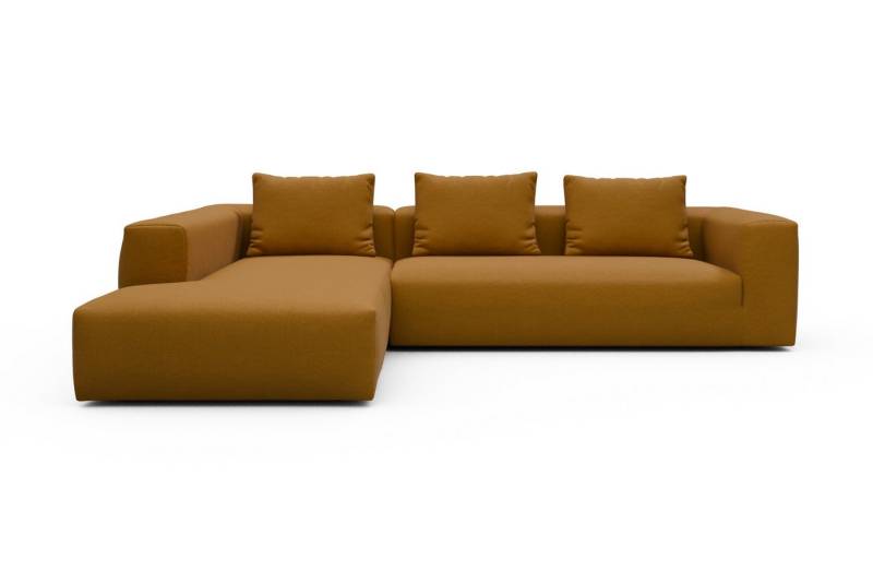 moebelfaktor Ecksofa Fred Relax-Ecke links mit 2,5-Sitzer, Modular, tief, komfortabel, breite Armlehnen von moebelfaktor