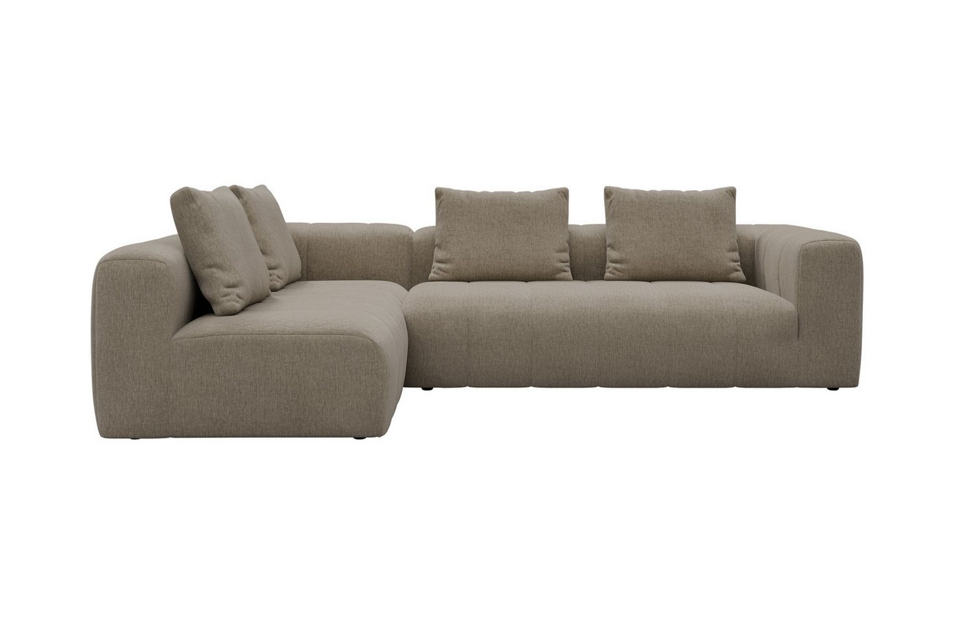 moebelfaktor Ecksofa Hugo 2x 2,5-Sitzer Armlehne rechts, Modular, ohne sichtbare Füße, durchgehende Steppung moebelfaktor Ecksofa Hugo 2x 2,5-Sitzer Armlehne rechts, Modular, ohne sichtbare Füße, durchgehende Steppung von moebelfaktor