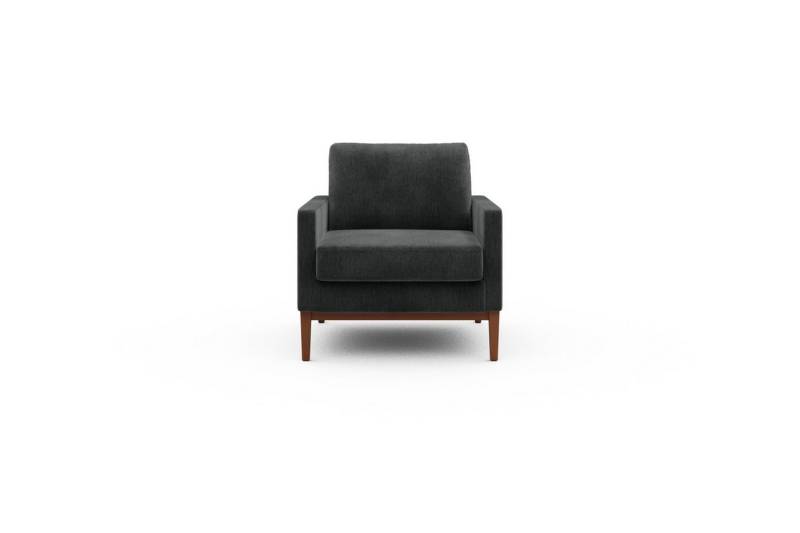 moebelfaktor Sessel Bodo, Retro-Design, elegante Linien, stabile Holzkonstruktion von moebelfaktor