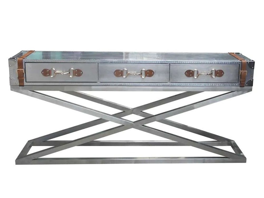 moebelfaktor Sideboard, Leichtläufige Schubladen,Verschraubt, Aluminium, Industry-Style von moebelfaktor