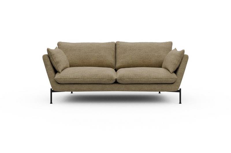 moebelfaktor Sofa Anton 2-Sitzer, schräg gestellte Armlehnen, hoher Rücken von moebelfaktor