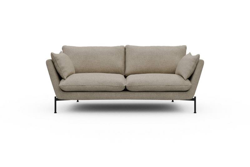 moebelfaktor Sofa Anton 2-Sitzer, schräg gestellte Armlehnen, hoher Rücken von moebelfaktor