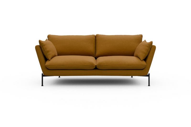 moebelfaktor Sofa Anton 2-Sitzer, schräg gestellte Armlehnen, hoher Rücken von moebelfaktor