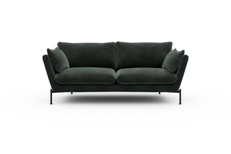 moebelfaktor Sofa Anton 2-Sitzer, schräg gestellte Armlehnen, hoher Rücken von moebelfaktor