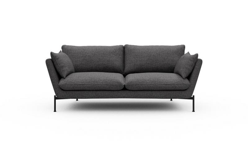 moebelfaktor Sofa Anton 2-Sitzer, schräg gestellte Armlehnen, hoher Rücken von moebelfaktor