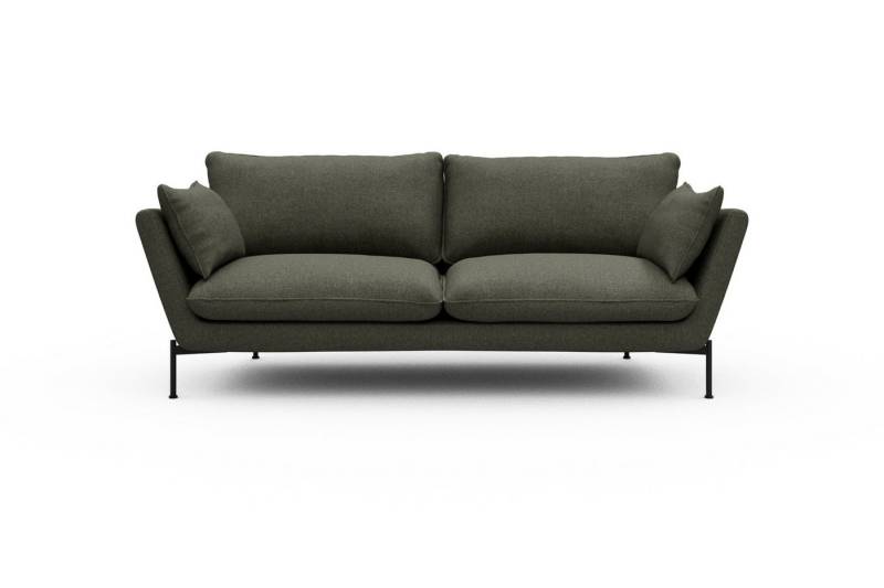 moebelfaktor Sofa Anton 3-Sitzer, schräg gestellte Armlehnen, hoher Rücken von moebelfaktor