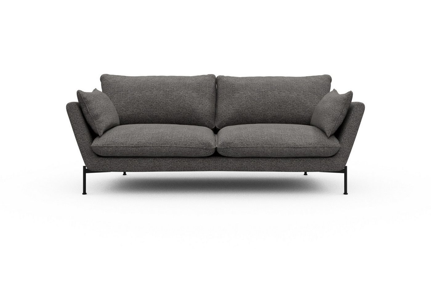 moebelfaktor Sofa Anton 3-Sitzer, schräg gestellte Armlehnen, hoher Rücken moebelfaktor Sofa Anton 3-Sitzer, schräg gestellte Armlehnen, hoher Rücken von moebelfaktor