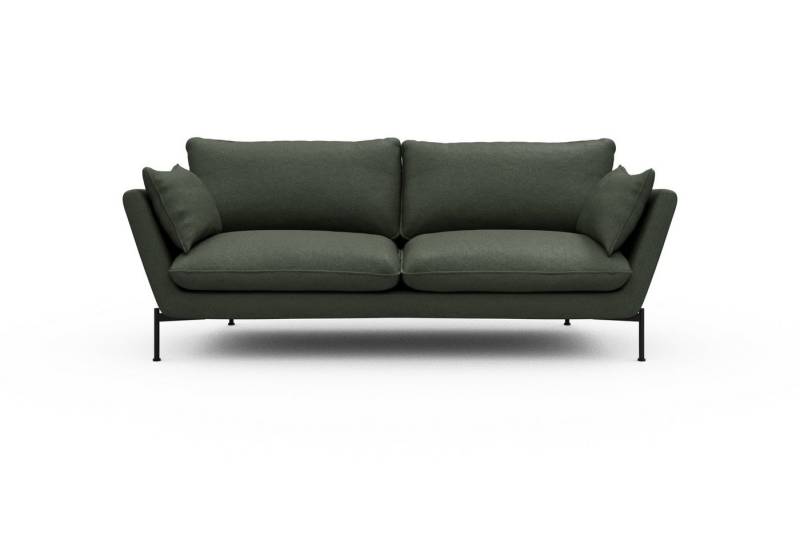 moebelfaktor Sofa Anton 3-Sitzer, schräg gestellte Armlehnen, hoher Rücken von moebelfaktor