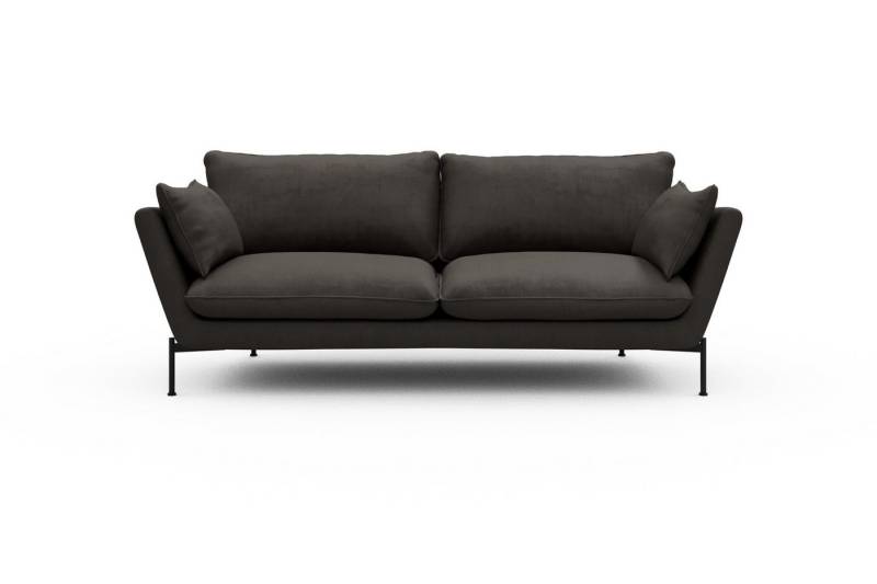 moebelfaktor Sofa Anton 3-Sitzer, schräg gestellte Armlehnen, hoher Rücken von moebelfaktor