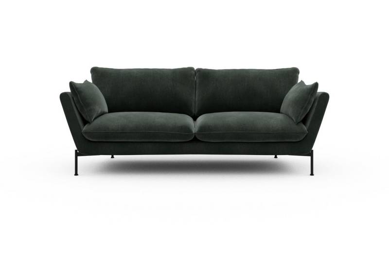 moebelfaktor Sofa Anton 3-Sitzer, schräg gestellte Armlehnen, hoher Rücken von moebelfaktor