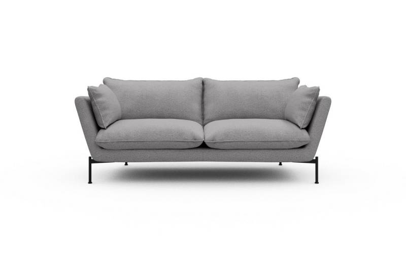 moebelfaktor Sofa Anton PREMIUM 2-Sitzer, schräg gestellte Armlehnen, hoher Rücken von moebelfaktor