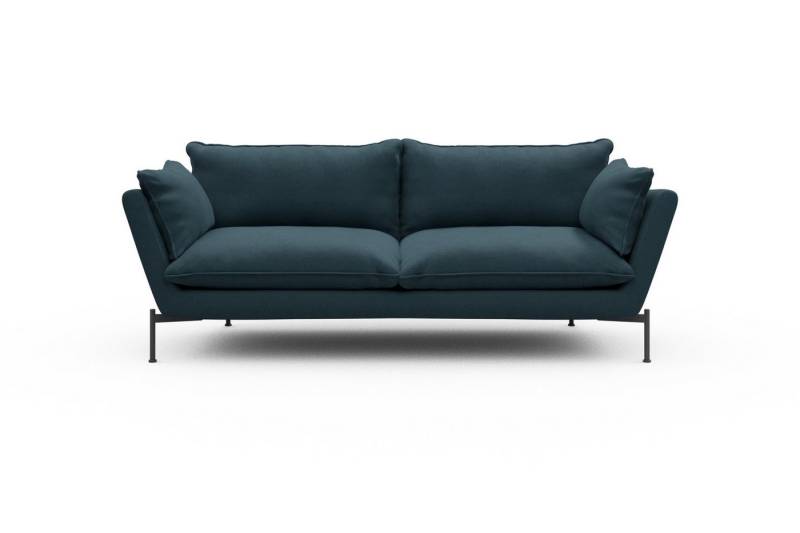 moebelfaktor Sofa Anton PREMIUM 3-Sitzer, schräg gestellte Armlehnen, hoher Rücken von moebelfaktor
