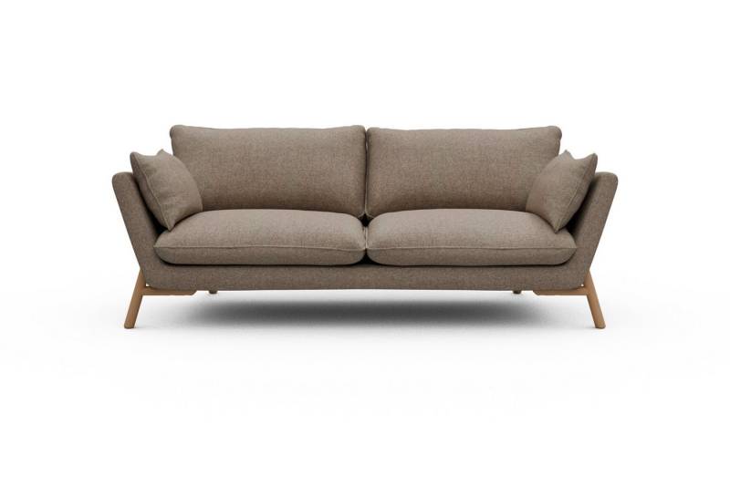 moebelfaktor Sofa Emil 3-Sitzer Beinfarbe Eiche Natur, schräg gestellte Armlehnen, hoher Rücken moebelfaktor Sofa Emil 3-Sitzer Beinfarbe Eiche Natur, schräg gestellte Armlehnen, hoher Rücken von moebelfaktor