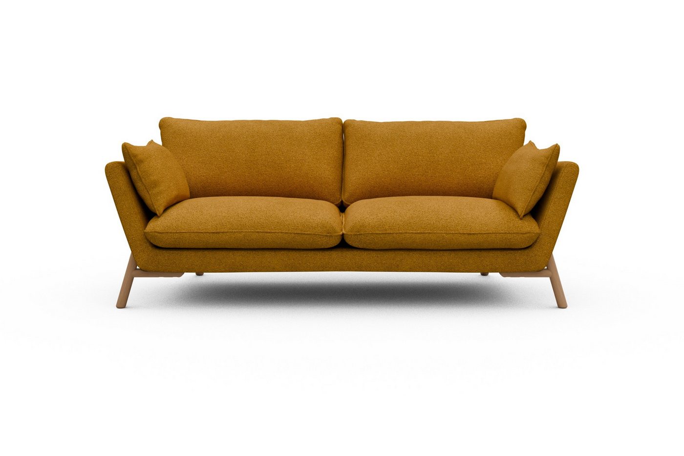 moebelfaktor Sofa Emil 3-Sitzer Beinfarbe Eiche Natur, schräg gestellte Armlehnen, hoher Rücken moebelfaktor Sofa Emil 3-Sitzer Beinfarbe Eiche Natur, schräg gestellte Armlehnen, hoher Rücken von moebelfaktor