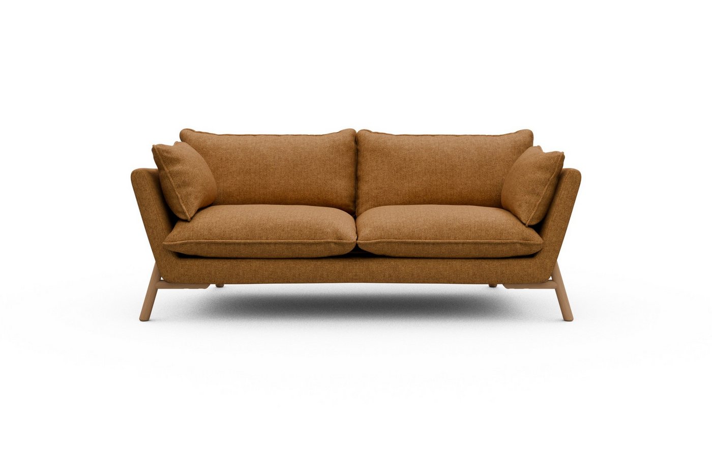 moebelfaktor Sofa Emil PREMIUM 2-Sitzer Beinfarbe Eiche Natur, schräg gestellte Armlehnen, hoher Rücken moebelfaktor Sofa Emil PREMIUM 2-Sitzer Beinfarbe Eiche Natur, schräg gestellte Armlehnen, hoher Rücken von moebelfaktor