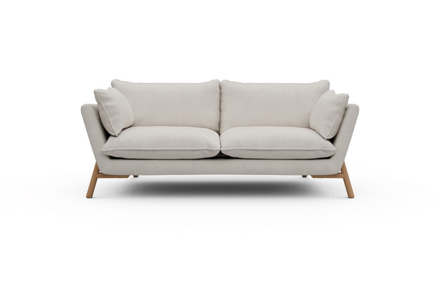 moebelfaktor Sofa Emil PREMIUM 2-Sitzer Beinfarbe Eiche Natur, schräg gestellte Armlehnen, hoher Rücken moebelfaktor Sofa Emil PREMIUM 2-Sitzer Beinfarbe Eiche Natur, schräg gestellte Armlehnen, hoher Rücken von moebelfaktor