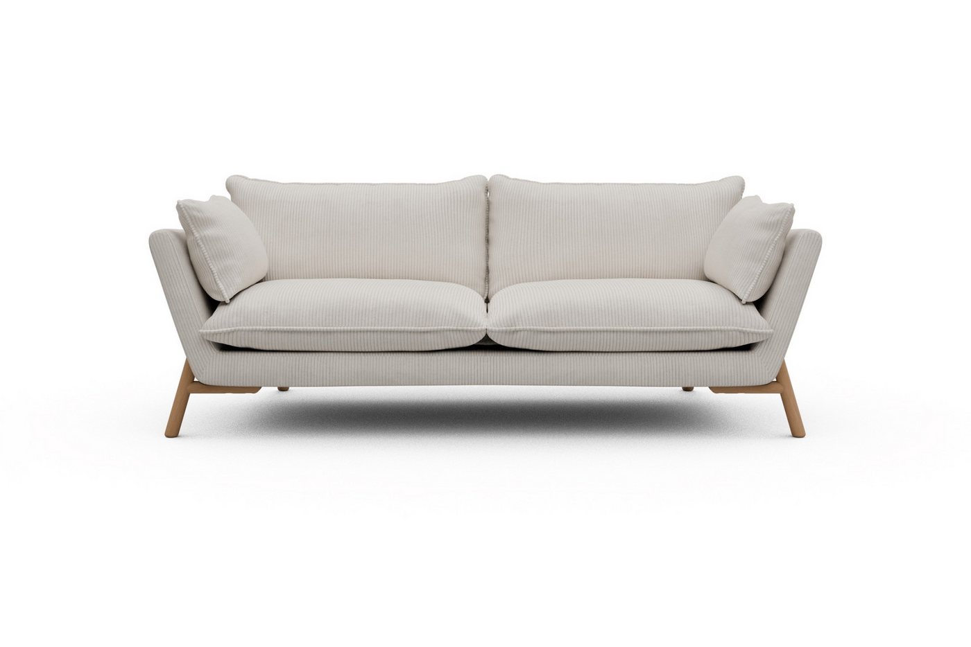 moebelfaktor Sofa Emil PREMIUM 3-Sitzer Beinfarbe Eiche Natur, schräg gestellte Armlehnen, hoher Rücken moebelfaktor Sofa Emil PREMIUM 3-Sitzer Beinfarbe Eiche Natur, schräg gestellte Armlehnen, hoher Rücken von moebelfaktor