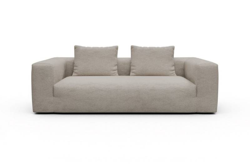 moebelfaktor Sofa Fred 3-Sitzer, Modular, tief, komfortabel, breite Armlehnen von moebelfaktor