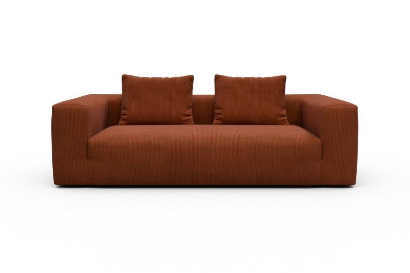 moebelfaktor Sofa Fred 3-Sitzer, Modular, tief, komfortabel, breite Armlehnen von moebelfaktor