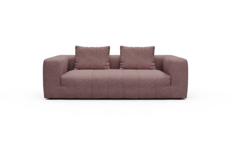 moebelfaktor Sofa Hugo 3-Sitzer, Modular, ohne sichtbare Füße, durchgehende Steppung von moebelfaktor