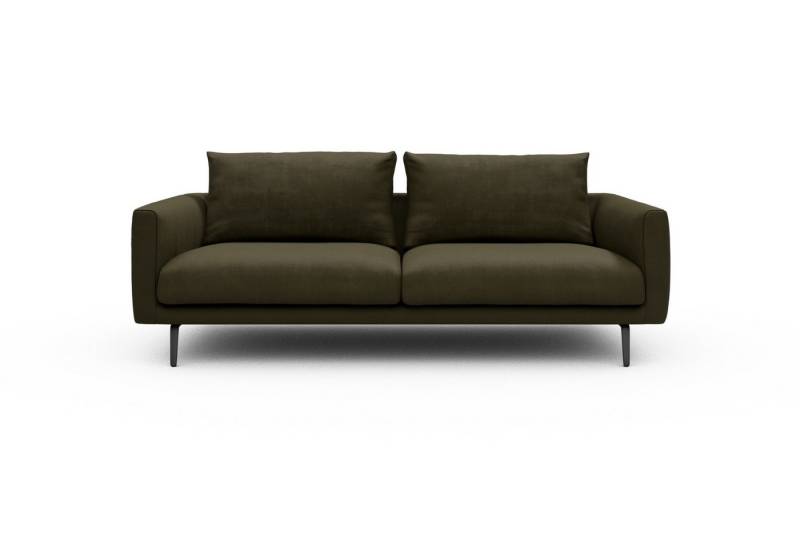 moebelfaktor Sofa Karl 3-Sitzer, Schlanker Rahmen, geneigte Armlehne, italienischer Look von moebelfaktor