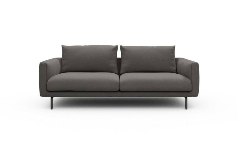 moebelfaktor Sofa Karl 3-Sitzer, Schlanker Rahmen, geneigte Armlehne, italienischer Look von moebelfaktor