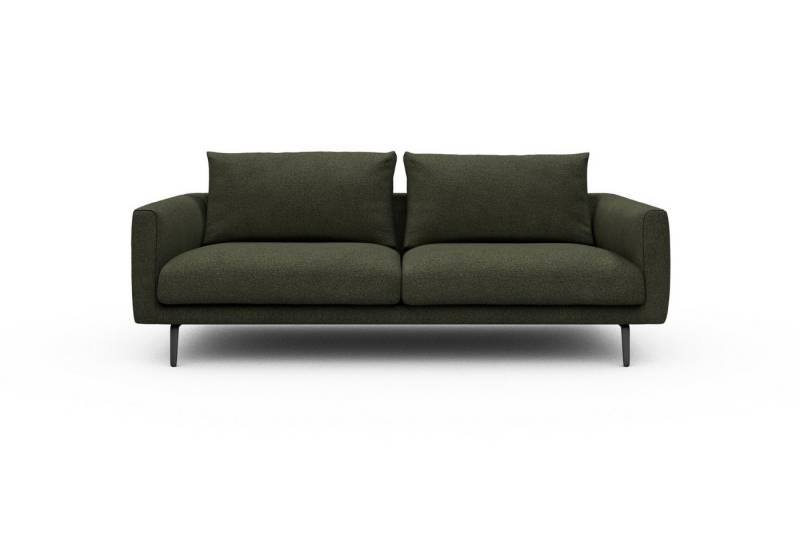 moebelfaktor Sofa Karl 3-Sitzer, Schlanker Rahmen, geneigte Armlehne, italienischer Look von moebelfaktor