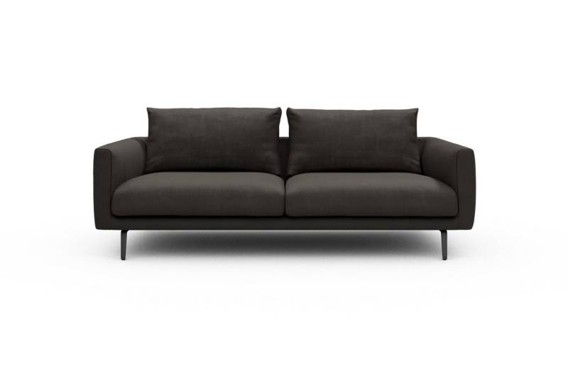 moebelfaktor Sofa Karl 3-Sitzer, Schlanker Rahmen, geneigte Armlehne, italienischer Look von moebelfaktor