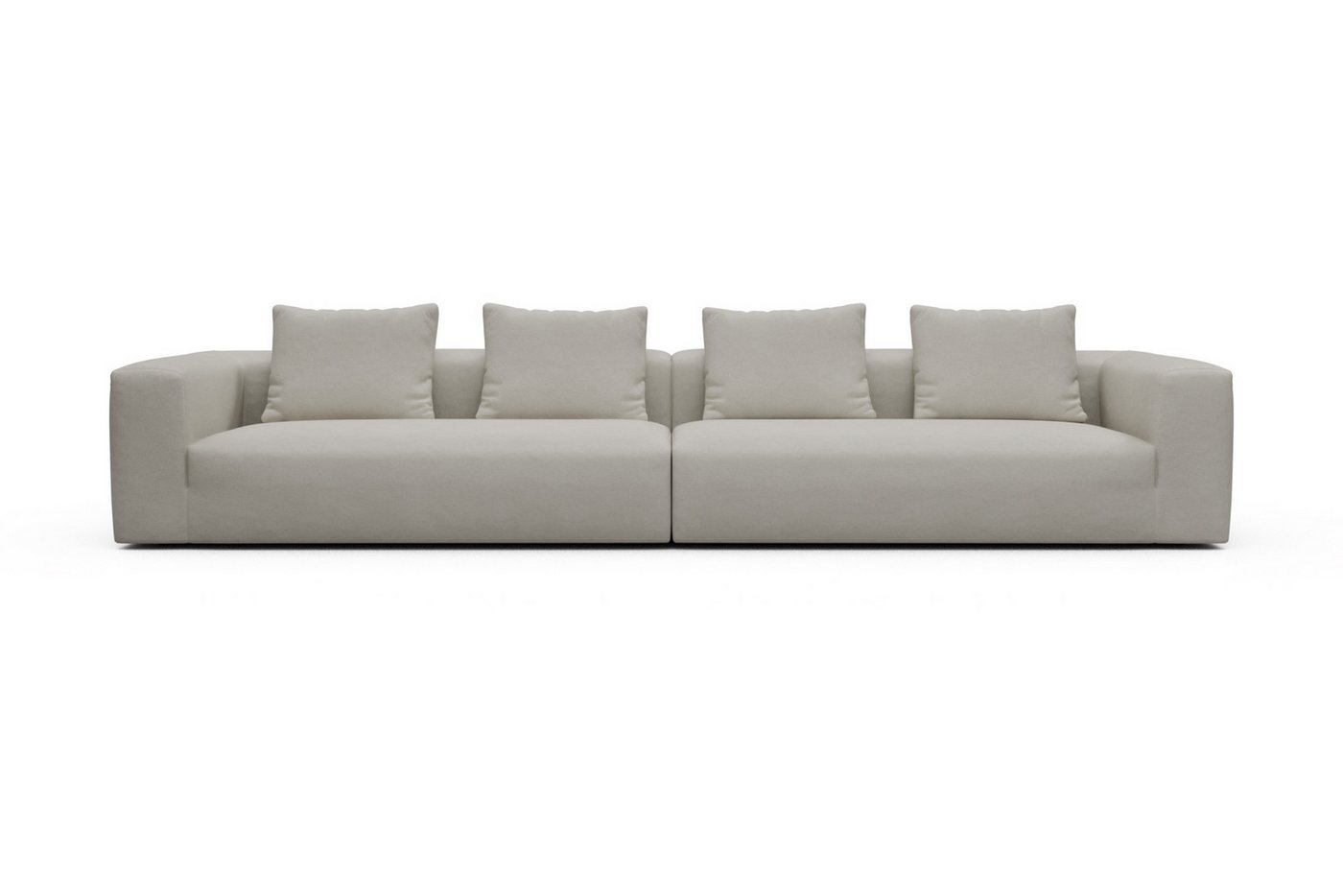 moebelfaktor Sofa Modular XXL Fred 5-Sitzer, Modular, tief, komfortabel, breite Armlehnen von moebelfaktor