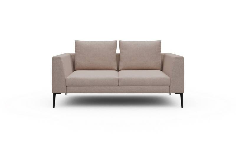 moebelfaktor Sofa Paul 2-Sitzer, Skandinavisches Design, niedrige Bauhöhe, für Saugroboter geeignet von moebelfaktor