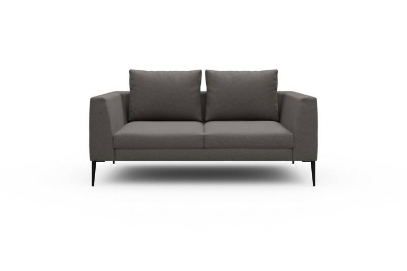 moebelfaktor Sofa Paul 2-Sitzer, Skandinavisches Design, niedrige Bauhöhe, für Saugroboter geeignet von moebelfaktor