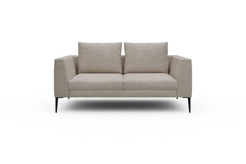 moebelfaktor Sofa Paul 2-Sitzer, Skandinavisches Design, niedrige Bauhöhe, für Saugroboter geeignet von moebelfaktor